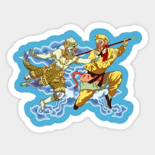 Eastern Mythological Primates Sticker